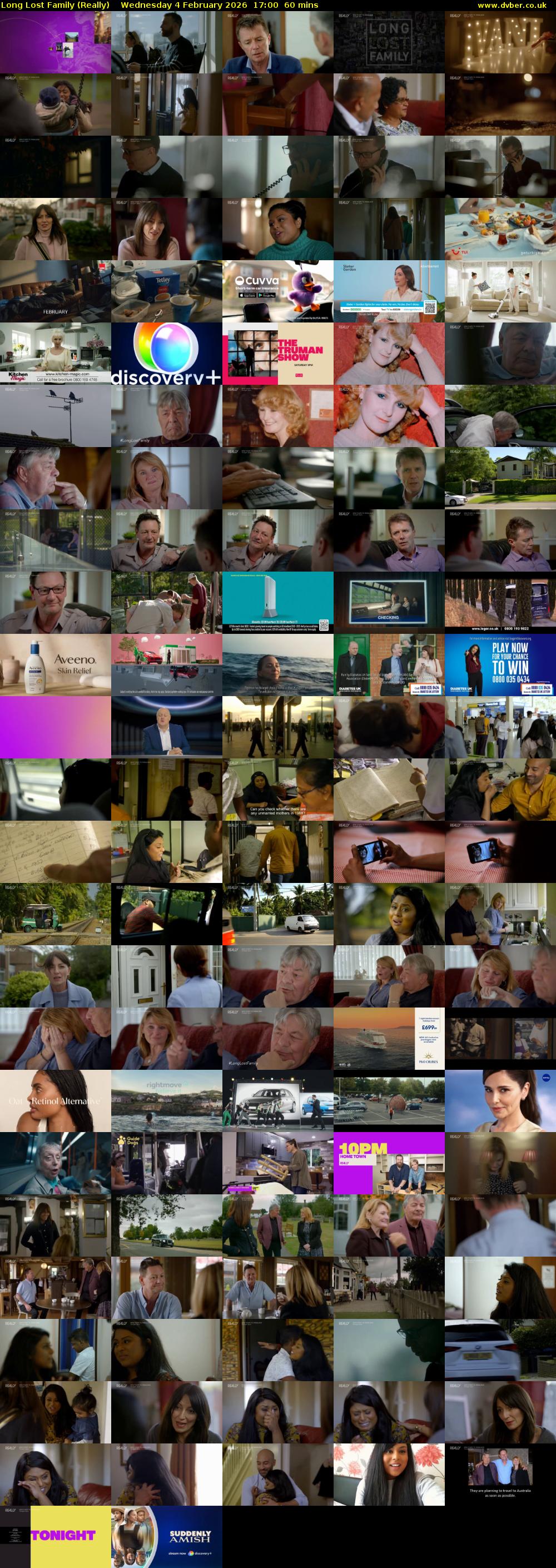 Long Lost Family (Really) Wednesday 4 February 2026 17:00 - 18:00