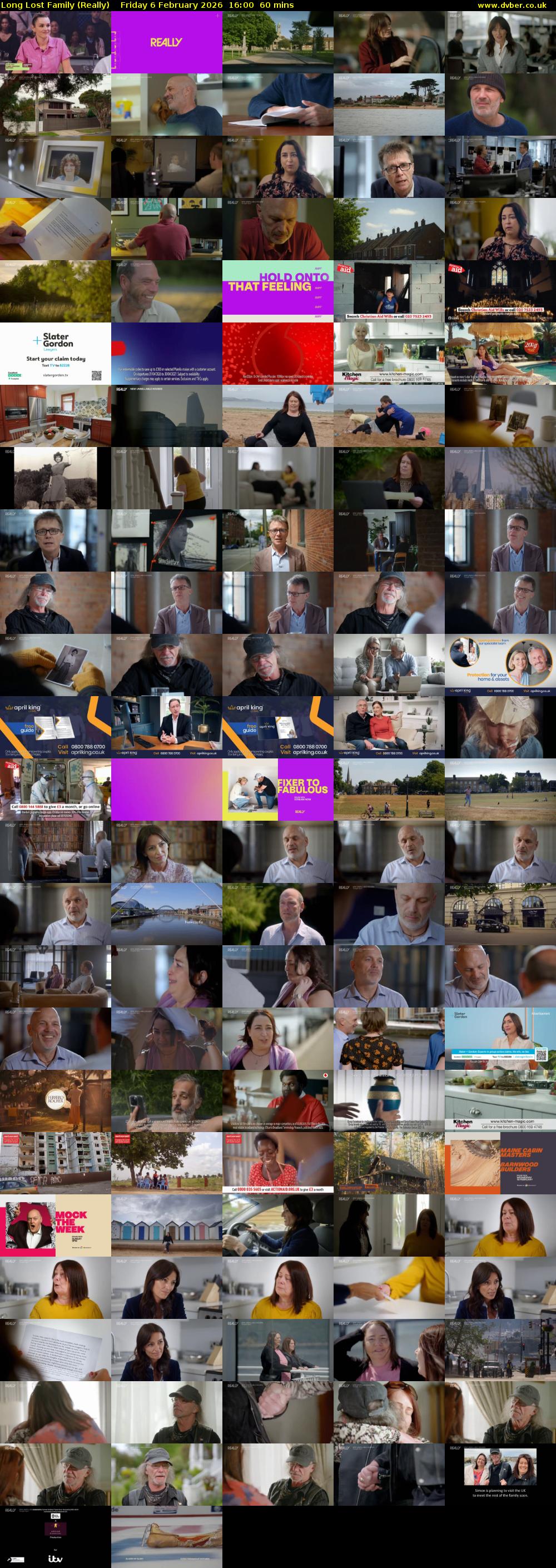 Long Lost Family (Really) Friday 6 February 2026 16:00 - 17:00