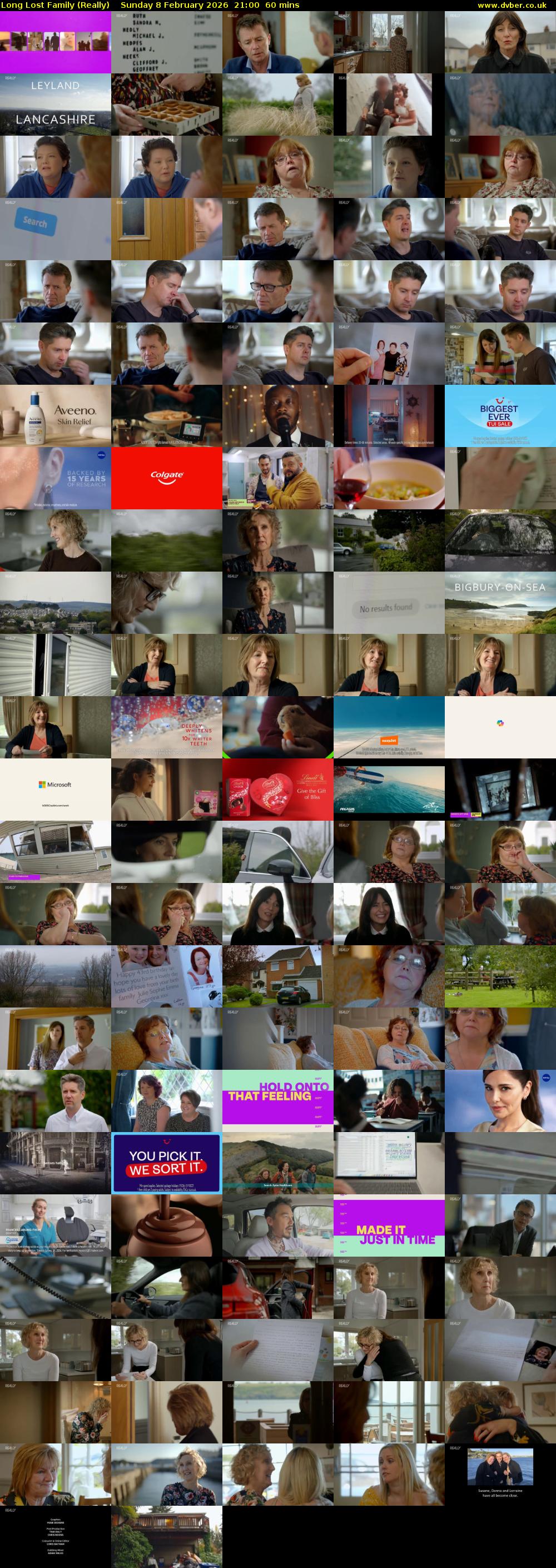 Long Lost Family (Really) Sunday 8 February 2026 21:00 - 22:00