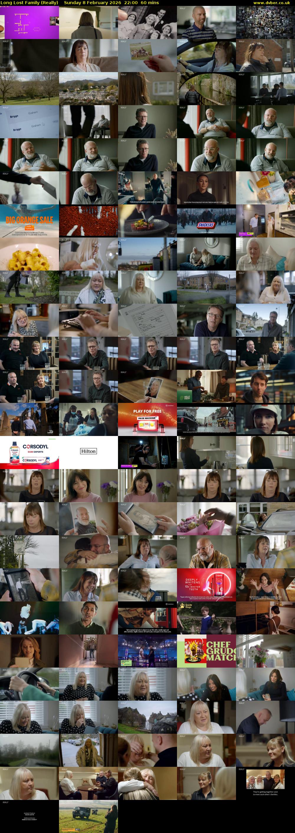 Long Lost Family (Really) Sunday 8 February 2026 22:00 - 23:00