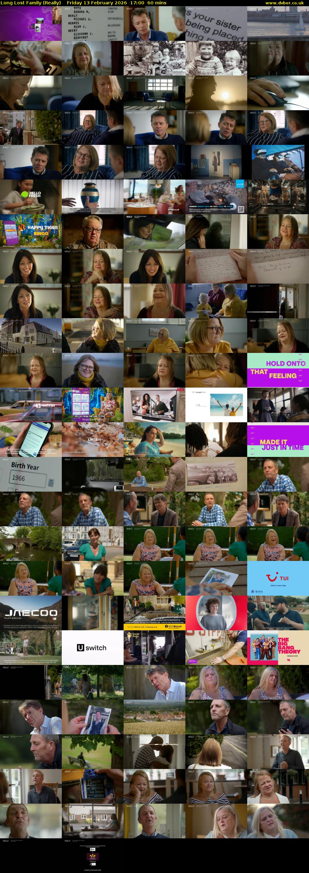 Long Lost Family (Really) Friday 13 February 2026 17:00 - 18:00