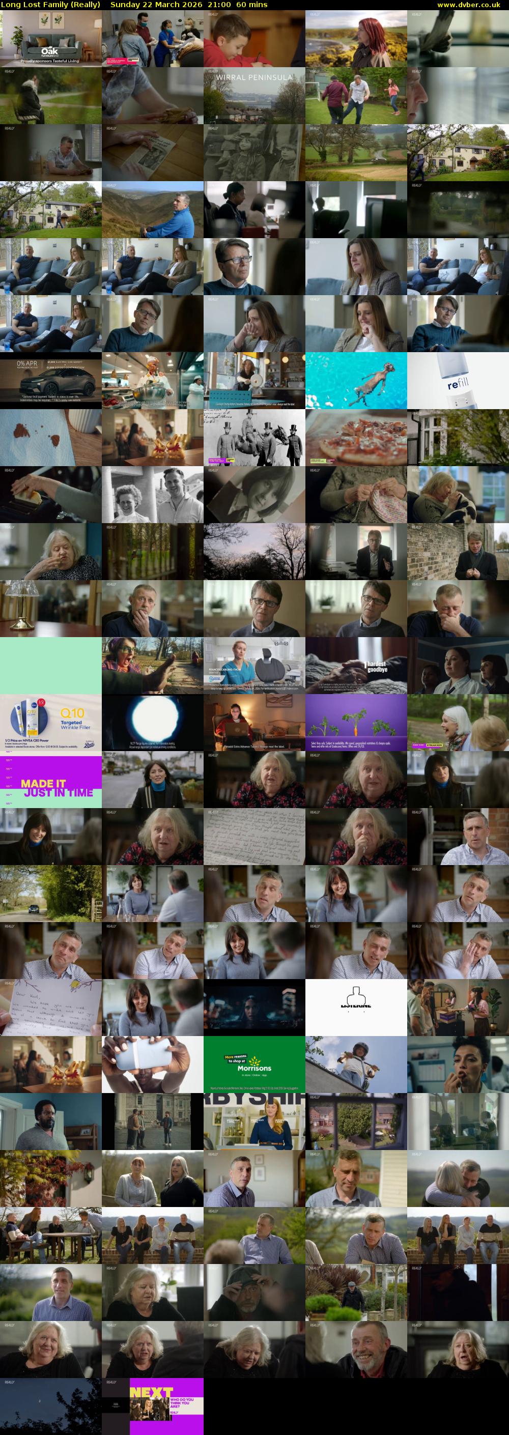 Long Lost Family (Really) Sunday 22 March 2026 21:00 - 22:00