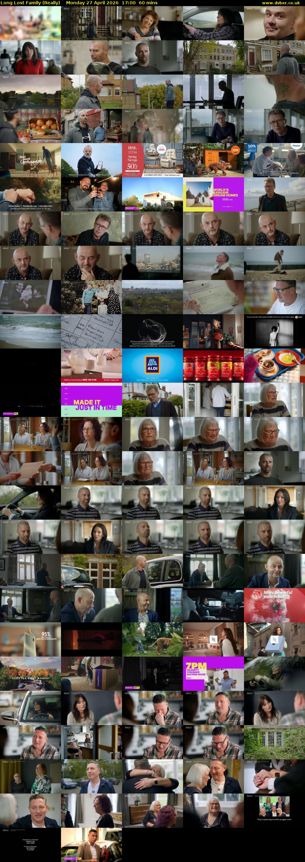 Long Lost Family (Really) Monday 27 April 2026 17:00 - 18:00