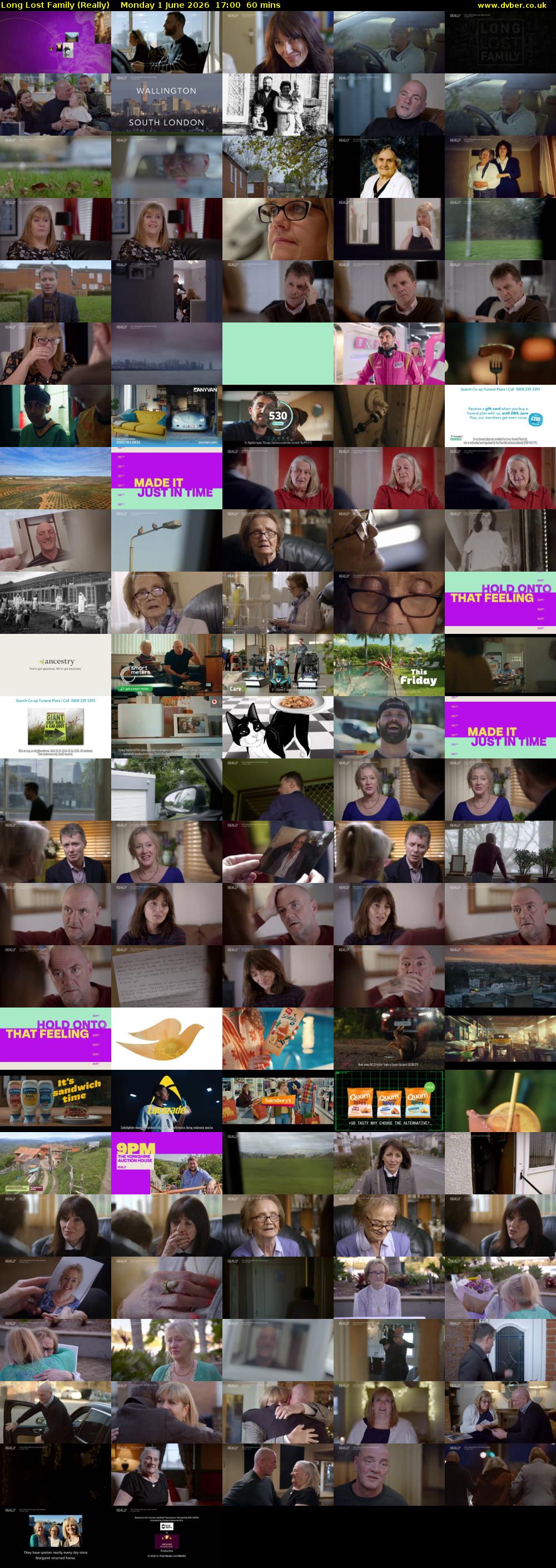 Long Lost Family (Really) Monday 1 June 2026 17:00 - 18:00