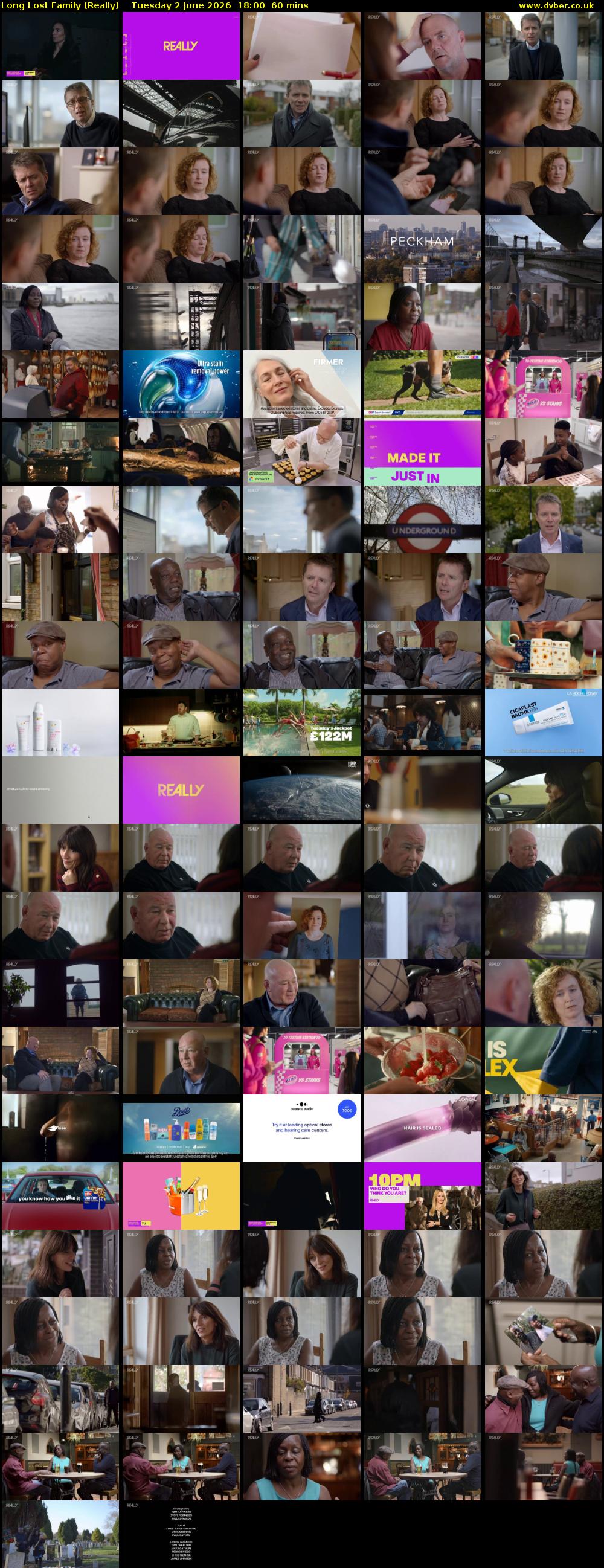 Long Lost Family (Really) Tuesday 2 June 2026 18:00 - 19:00