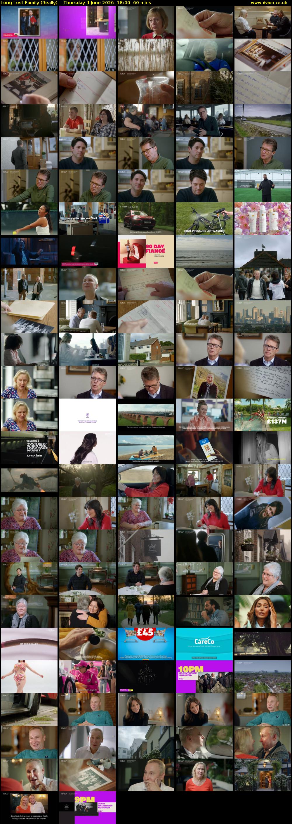 Long Lost Family (Really) Thursday 4 June 2026 18:00 - 19:00