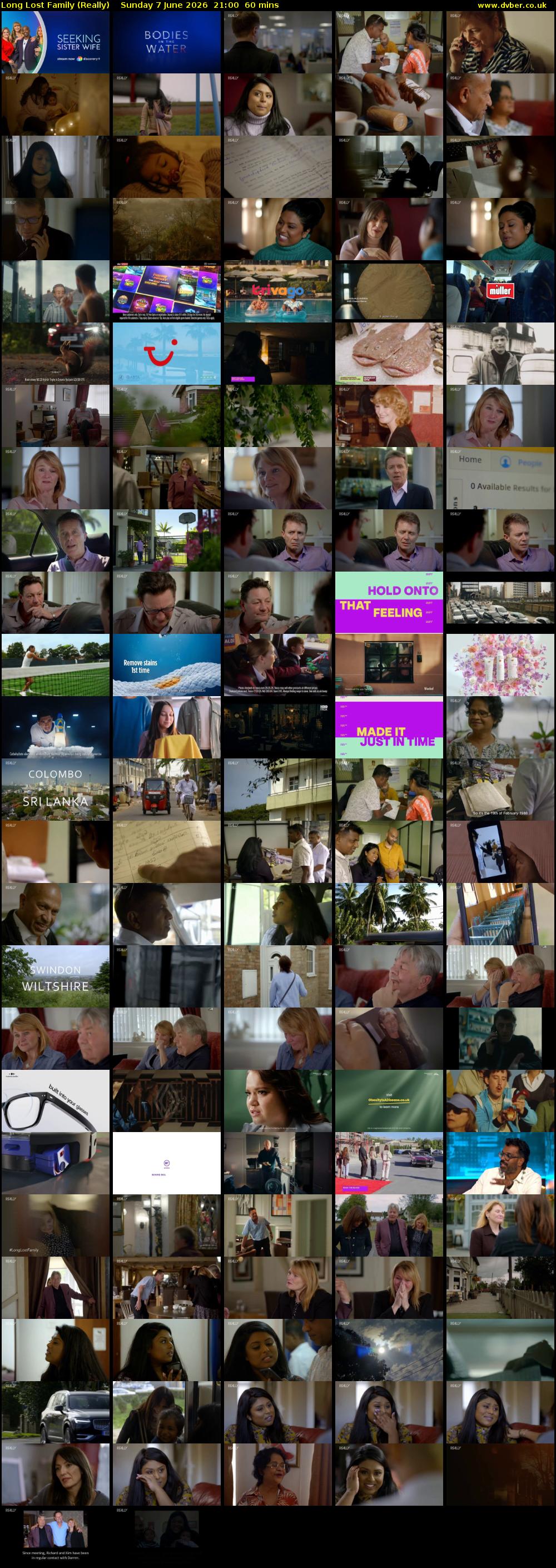 Long Lost Family (Really) Sunday 7 June 2026 21:00 - 22:00