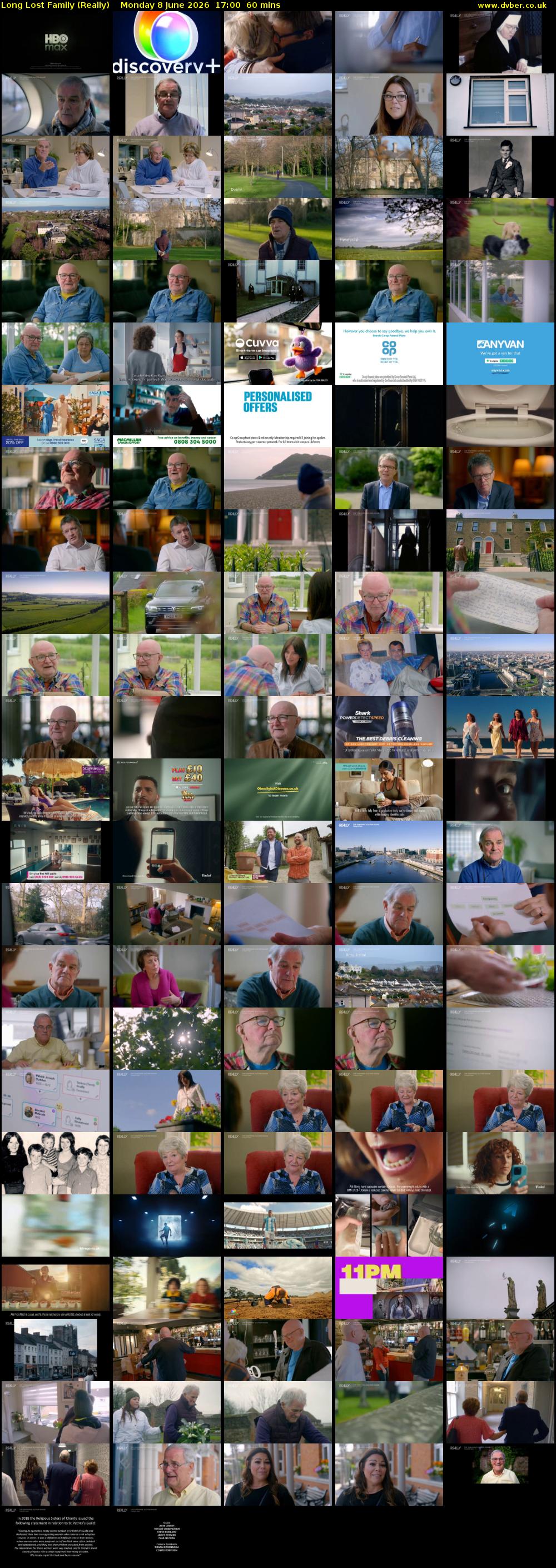 Long Lost Family (Really) Monday 8 June 2026 17:00 - 18:00