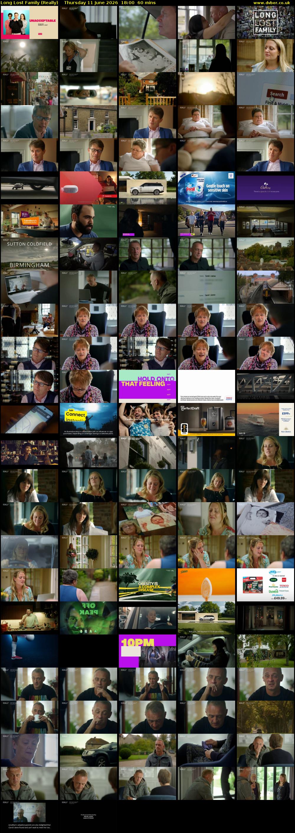 Long Lost Family (Really) Thursday 11 June 2026 18:00 - 19:00
