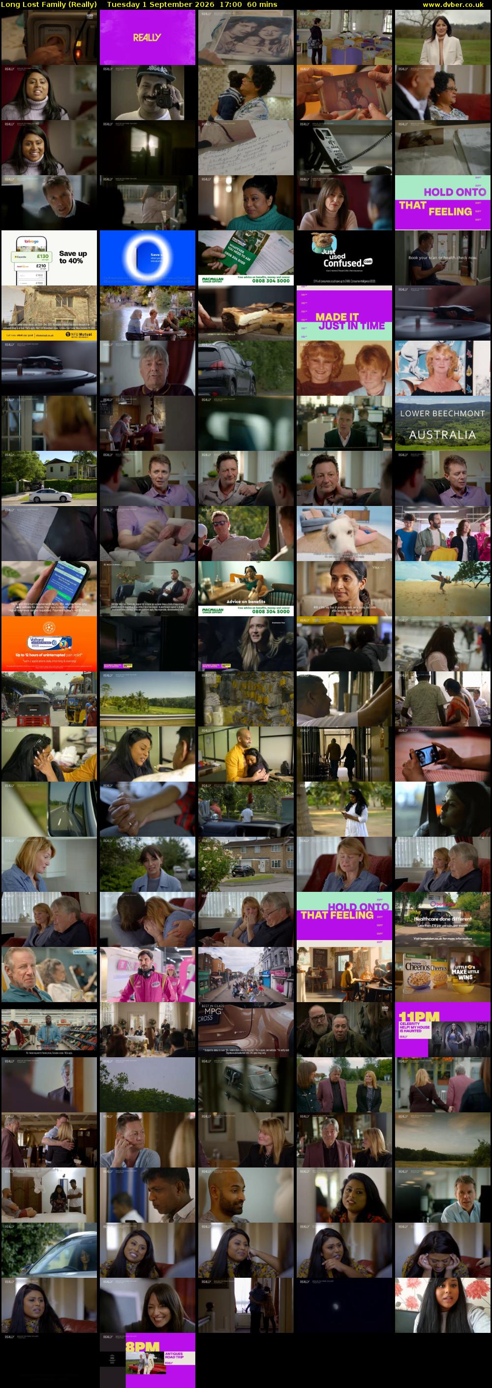 Long Lost Family (Really) Tuesday 1 September 2026 17:00 - 18:00