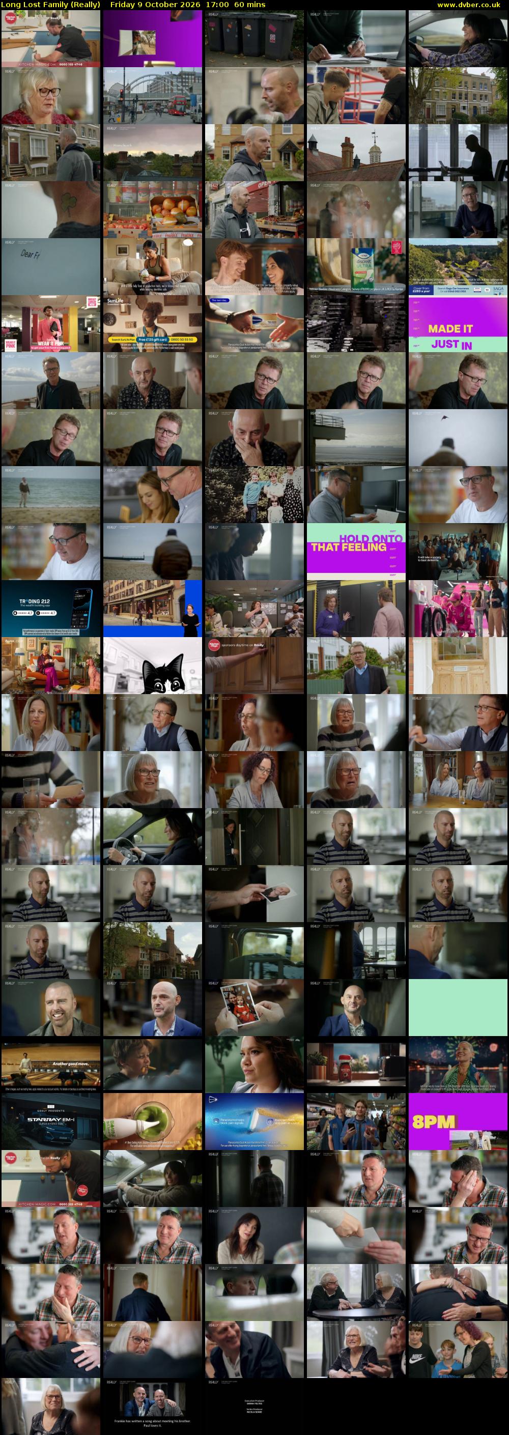 Long Lost Family (Really) Friday 9 October 2026 17:00 - 18:00