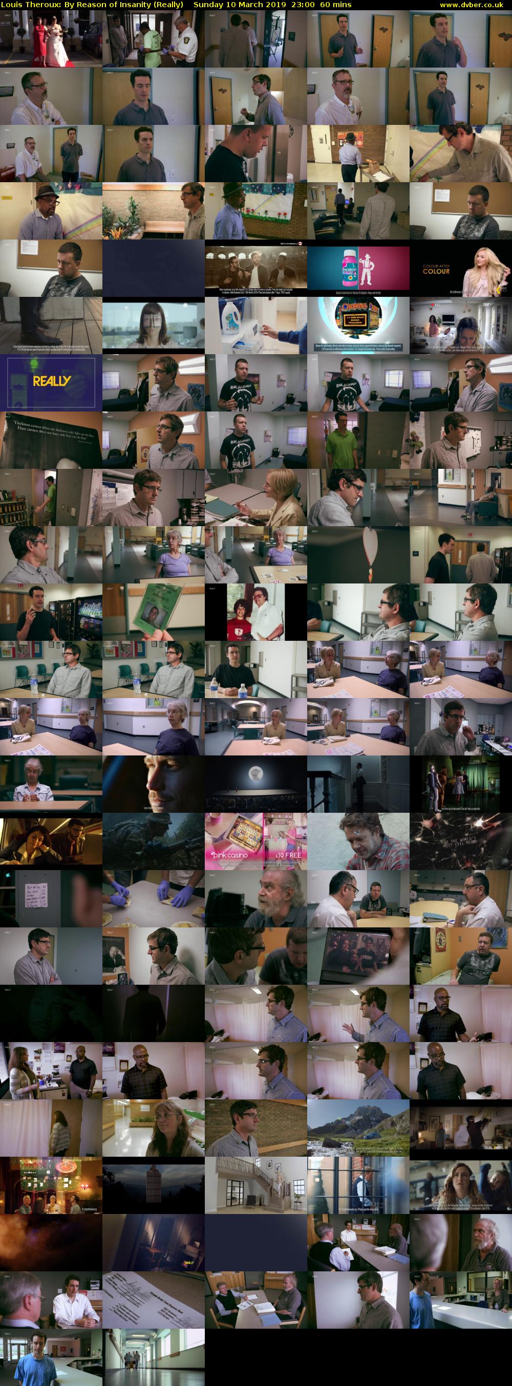Louis Theroux: By Reason of Insanity (Really) Sunday 10 March 2019 23:00 - 00:00