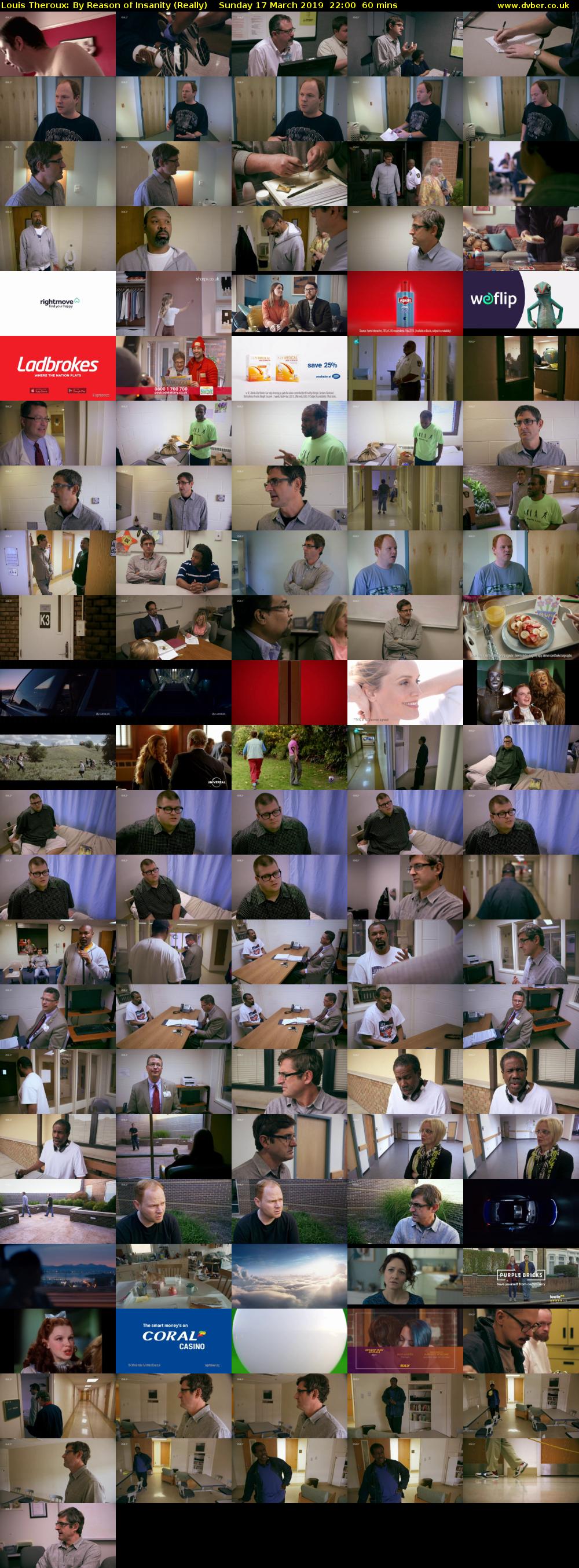 Louis Theroux: By Reason of Insanity (Really) Sunday 17 March 2019 22:00 - 23:00