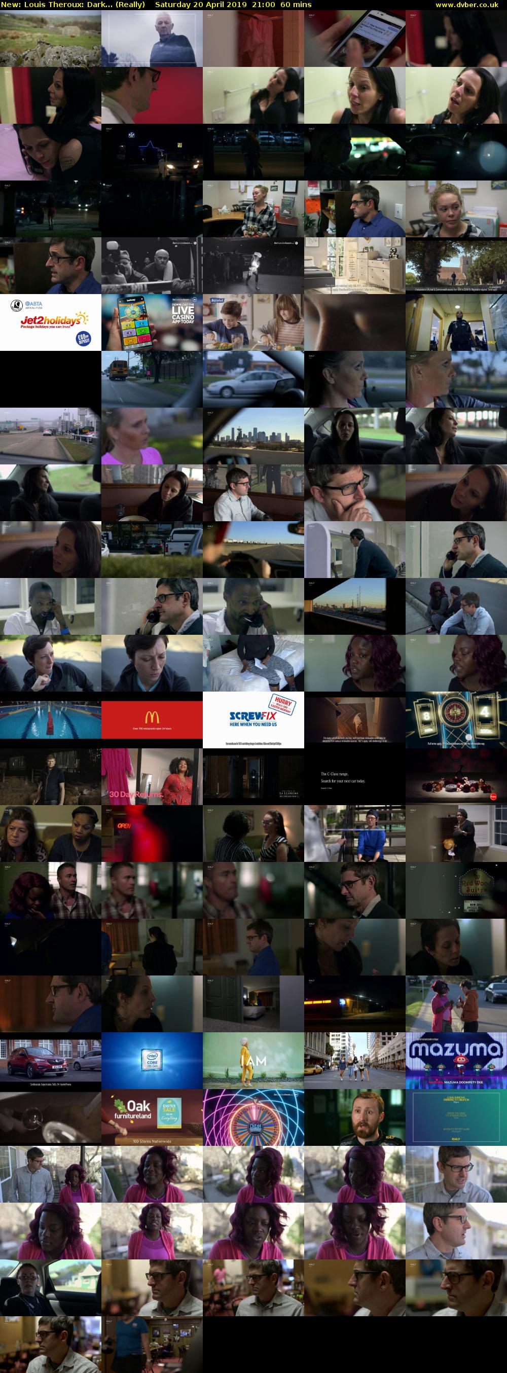 Louis Theroux: Dark... (Really) Saturday 20 April 2019 21:00 - 22:00