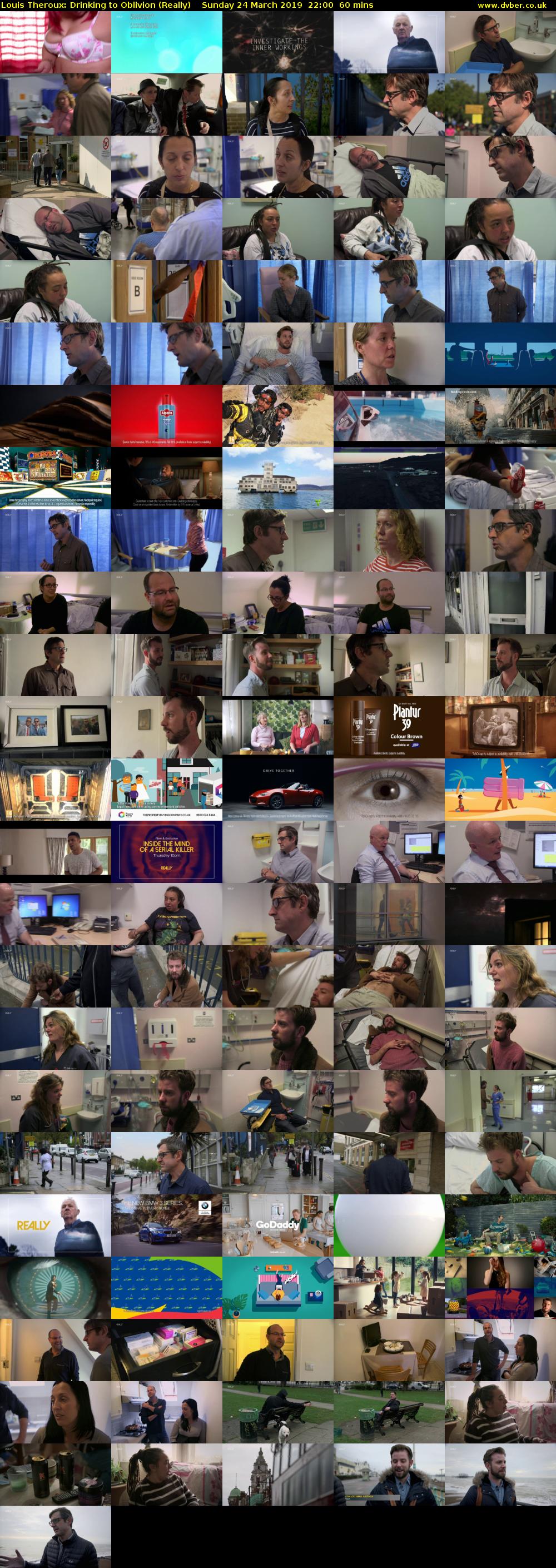Louis Theroux: Drinking to Oblivion (Really) Sunday 24 March 2019 22:00 - 23:00