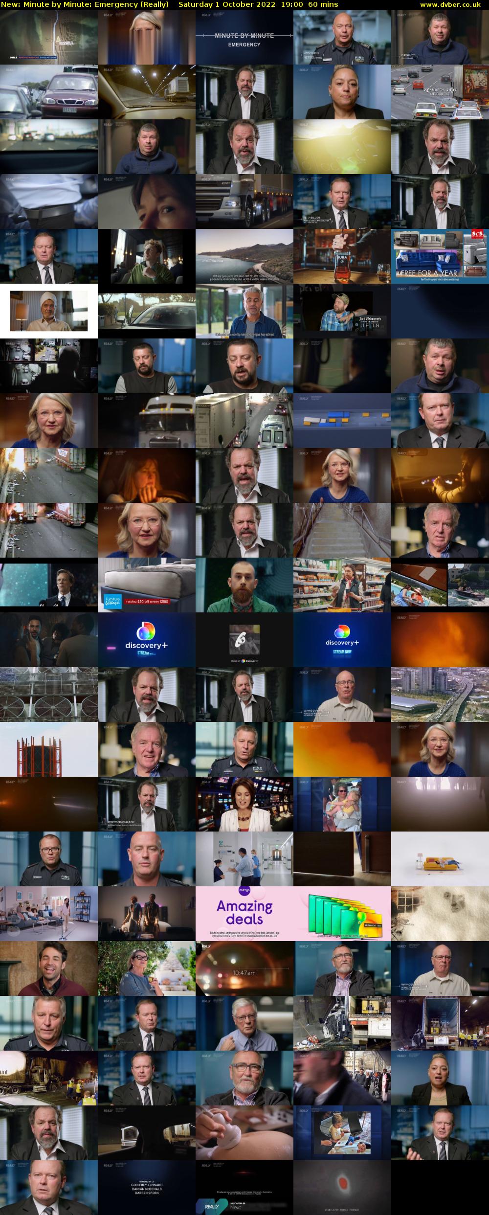 Minute by Minute: Emergency (Really) Saturday 1 October 2022 19:00 - 20:00