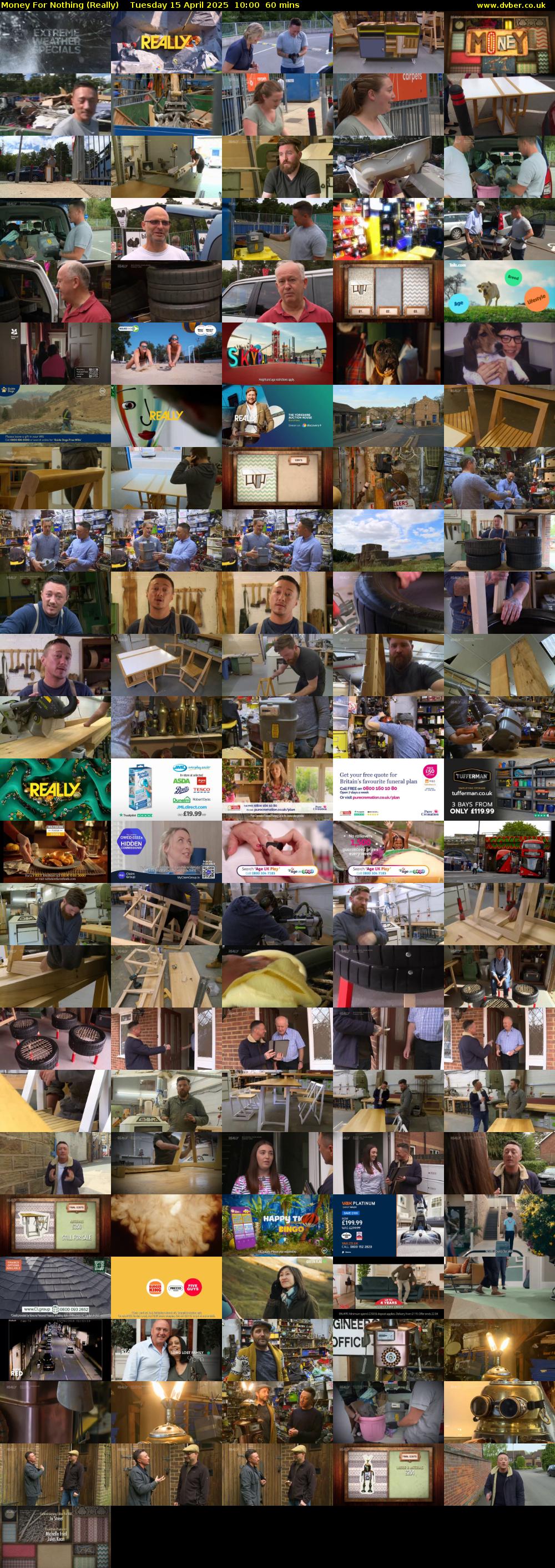 Money For Nothing (Really) Tuesday 15 April 2025 10:00 - 11:00