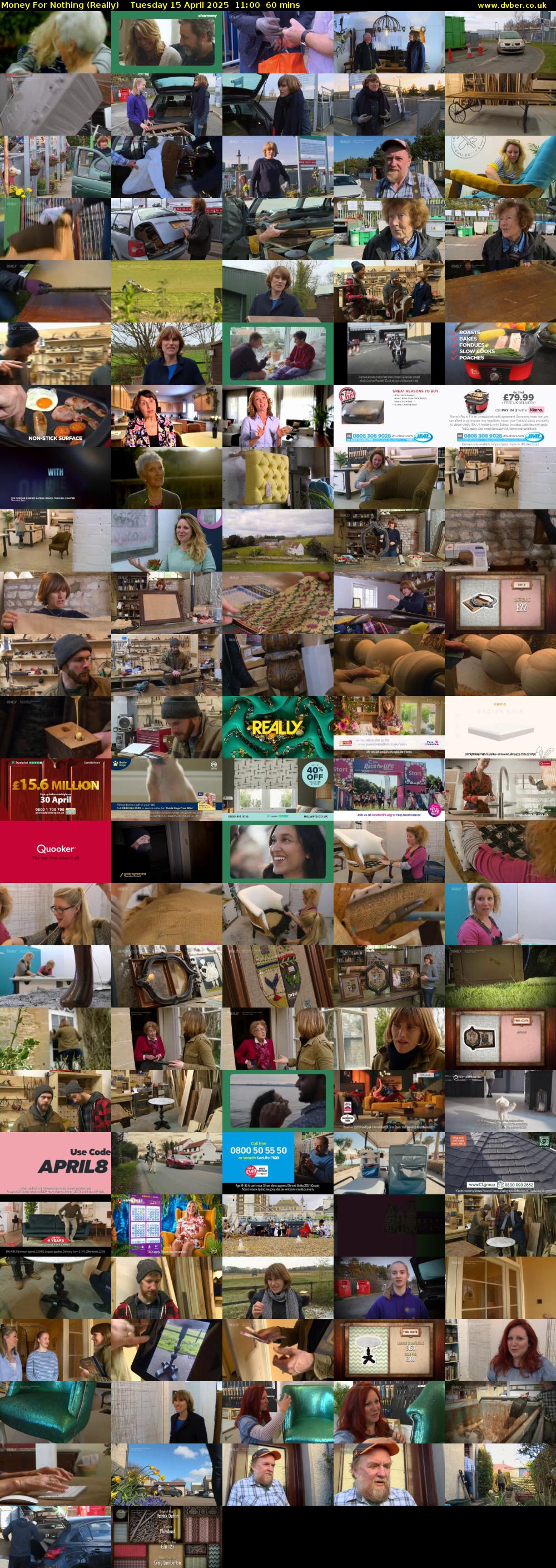 Money For Nothing (Really) Tuesday 15 April 2025 11:00 - 12:00