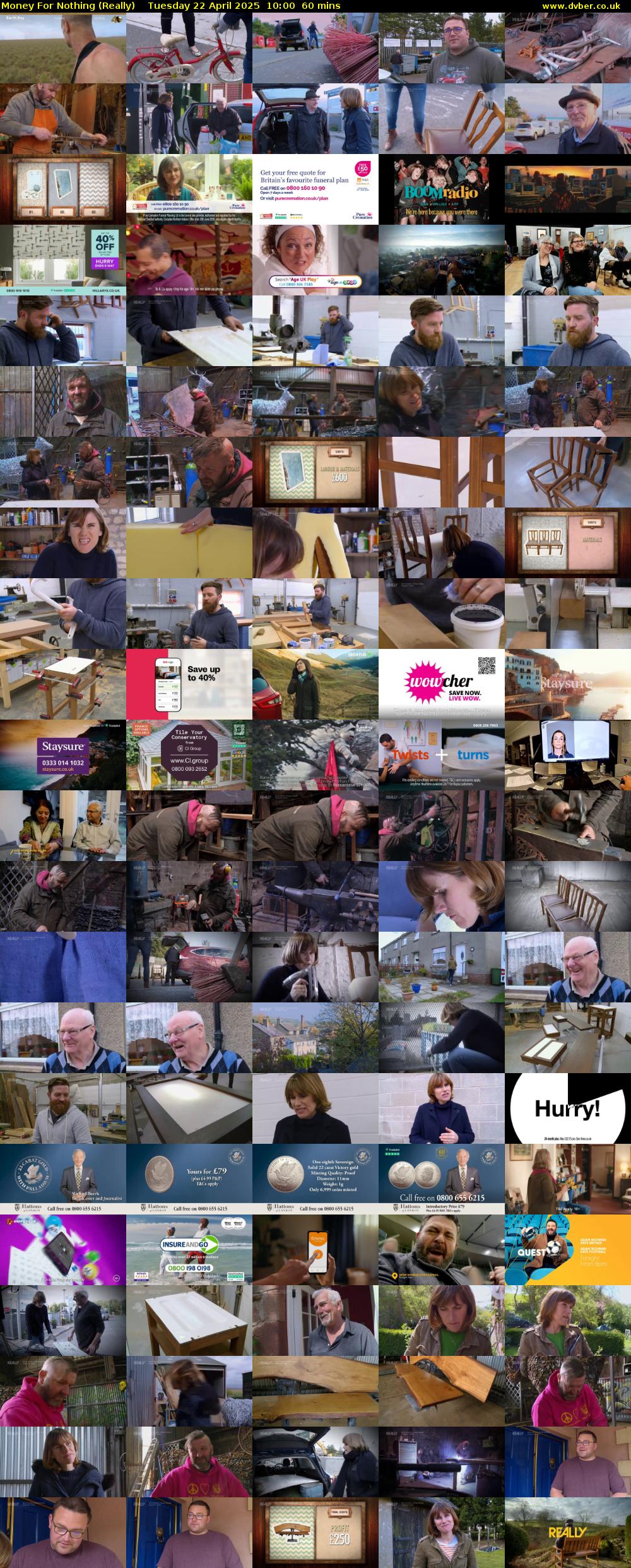 Money For Nothing (Really) Tuesday 22 April 2025 10:00 - 11:00