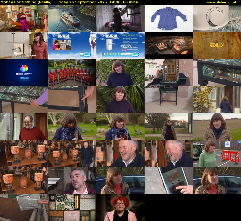 Money For Nothing (Really) Friday 26 September 2025 14:00 - 15:00