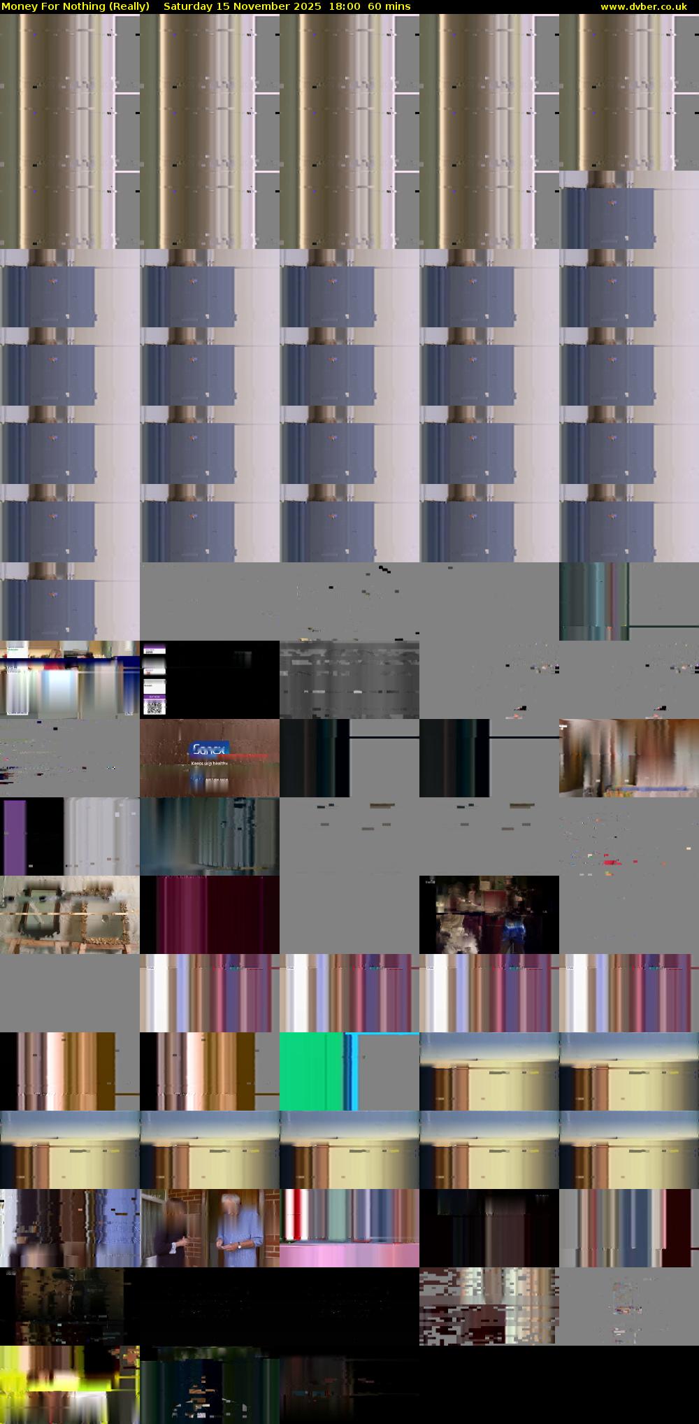 Money For Nothing (Really) Saturday 15 November 2025 18:00 - 19:00