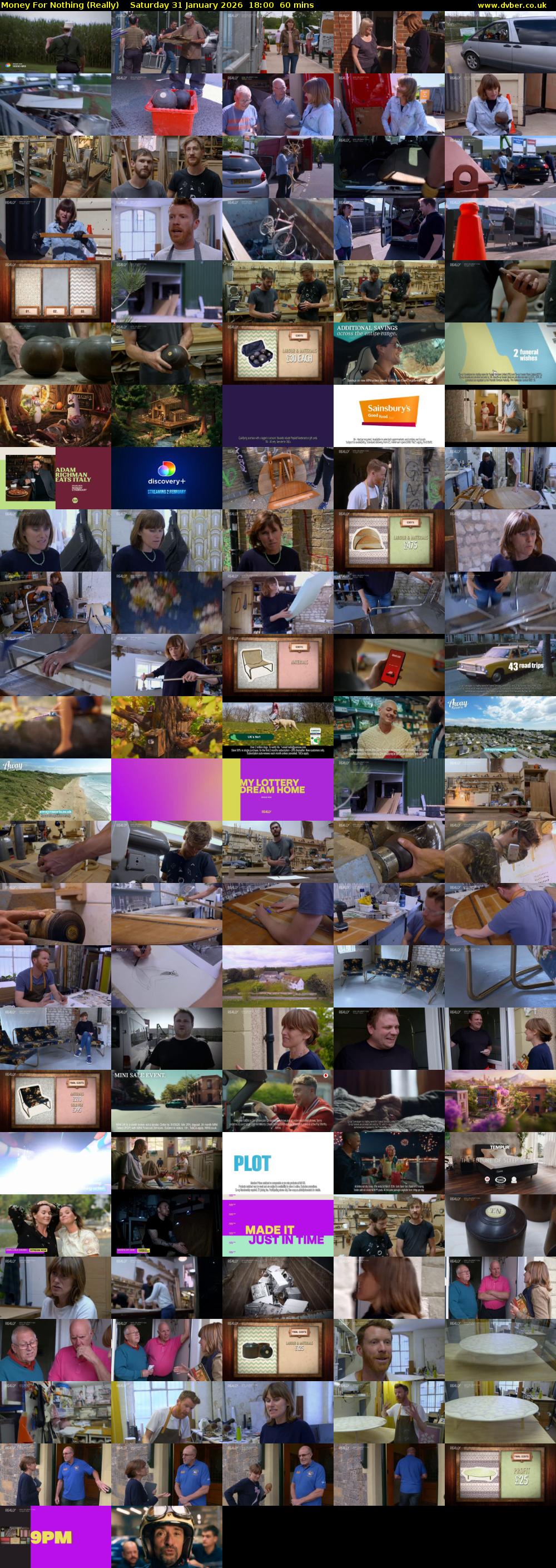 Money For Nothing (Really) Saturday 31 January 2026 18:00 - 19:00