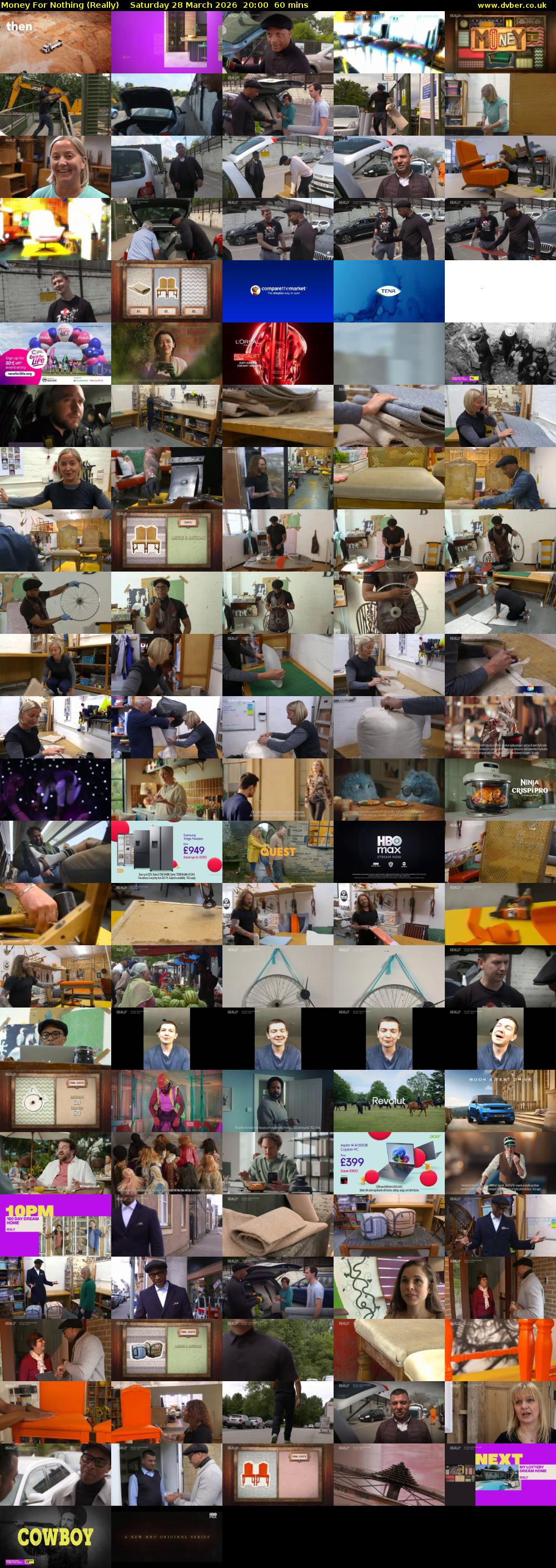 Money For Nothing (Really) Saturday 28 March 2026 20:00 - 21:00