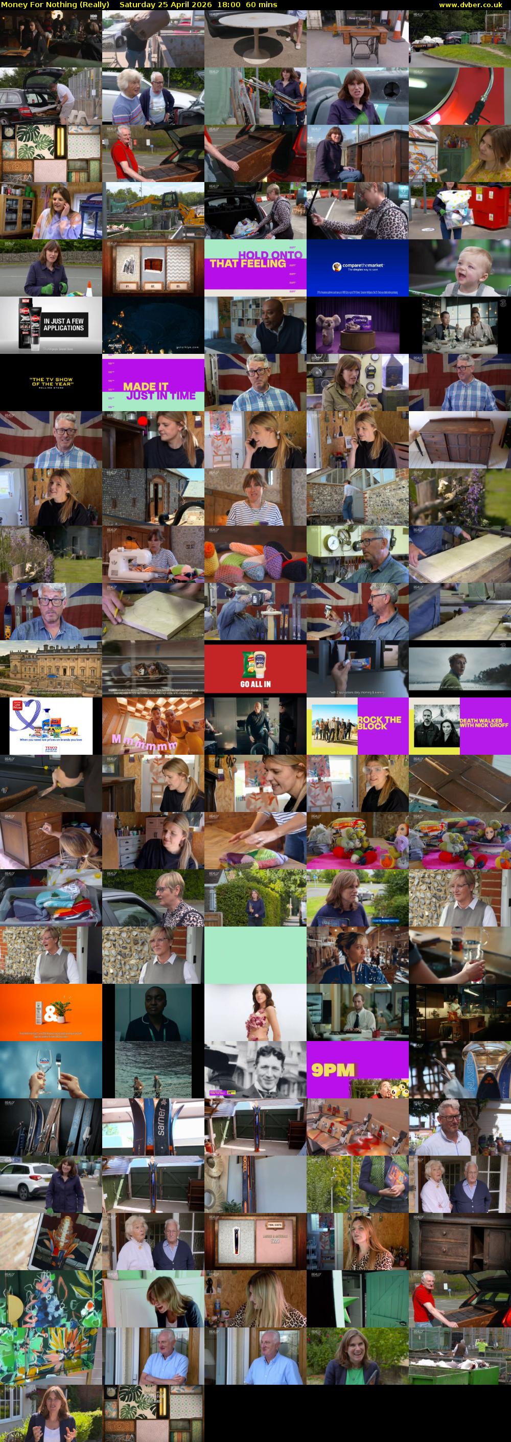 Money For Nothing (Really) Saturday 25 April 2026 18:00 - 19:00