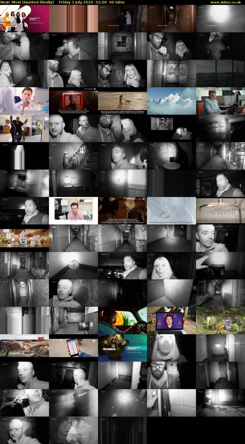 Most Haunted (Really) Friday 3 July 2020 01:00 - 02:00
