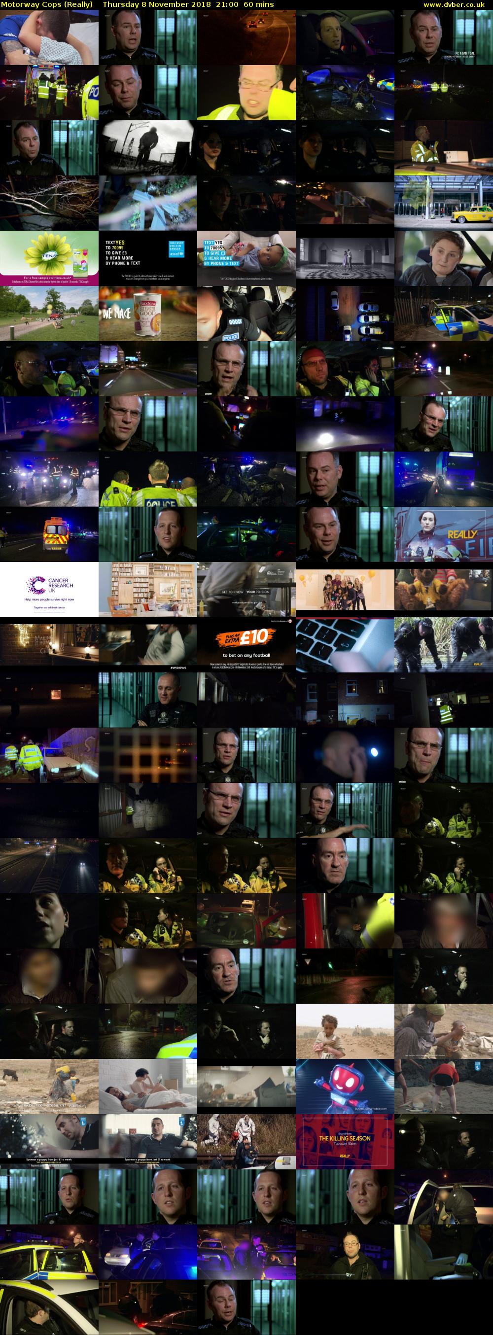 Motorway Cops (Really) Thursday 8 November 2018 21:00 - 22:00