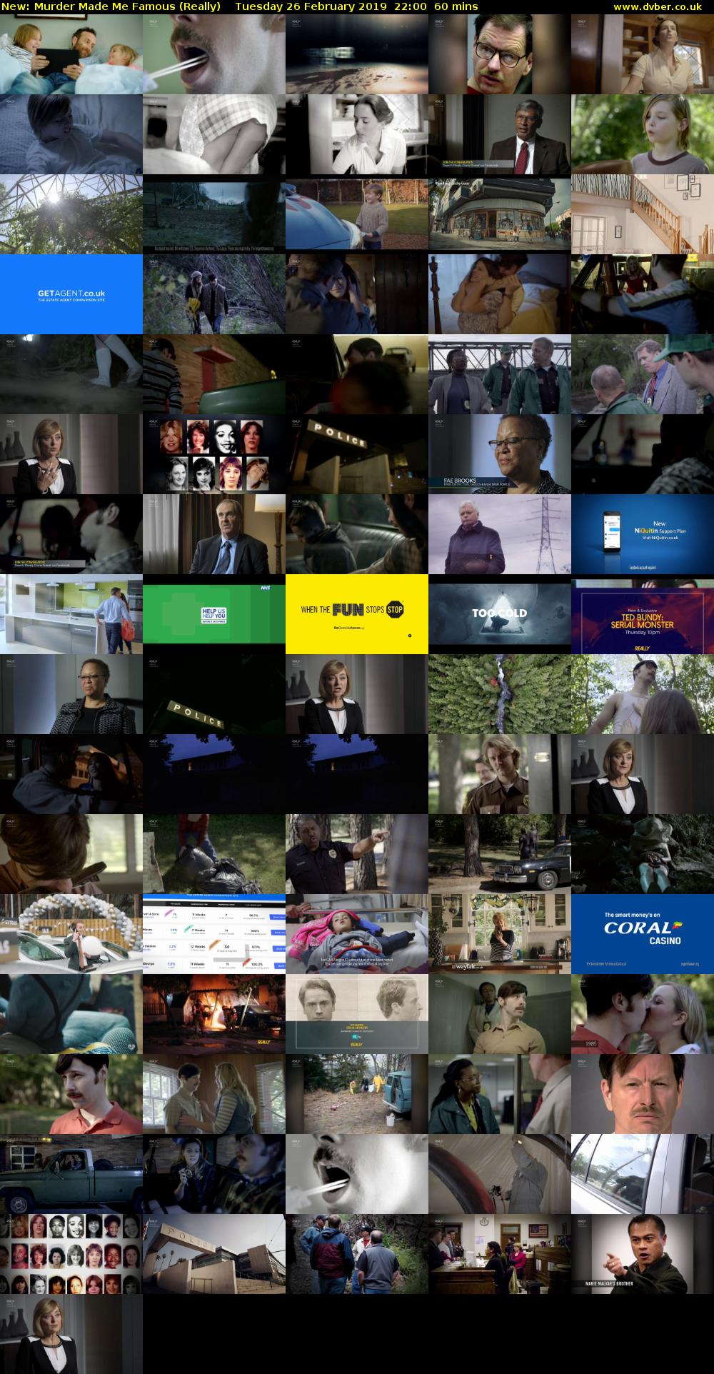 Murder Made Me Famous (Really) Tuesday 26 February 2019 22:00 - 23:00
