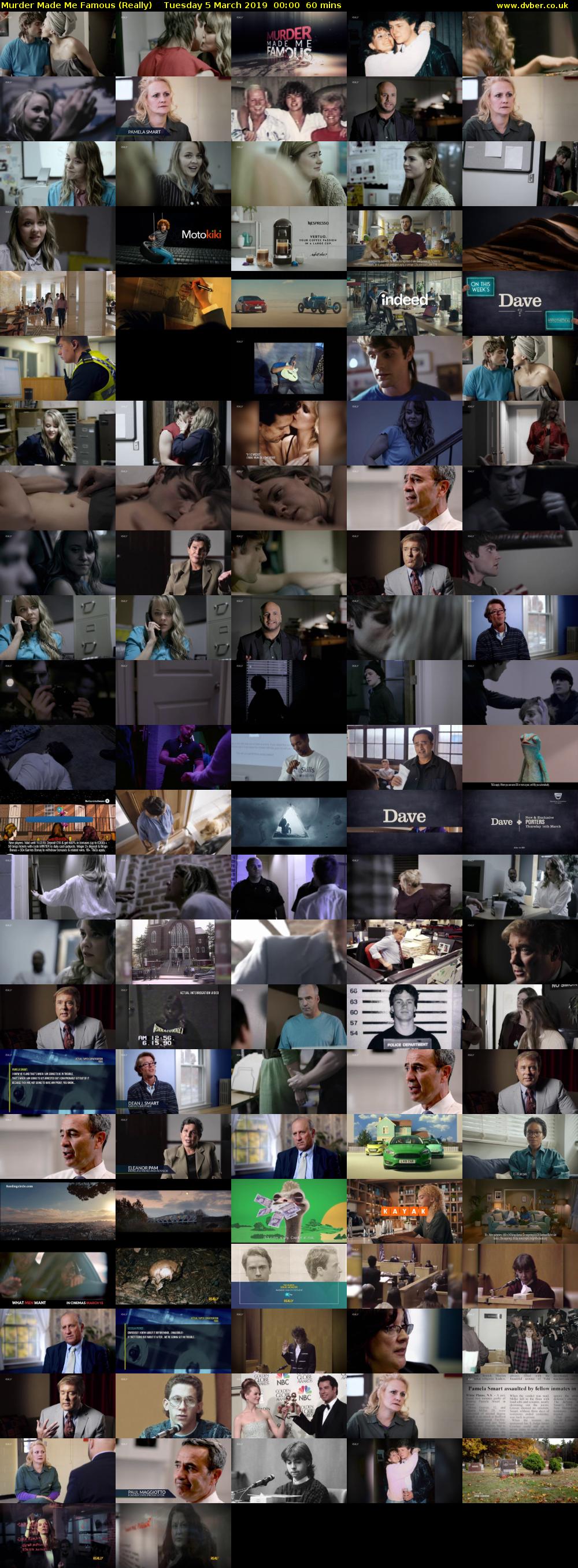 Murder Made Me Famous (Really) Tuesday 5 March 2019 00:00 - 01:00