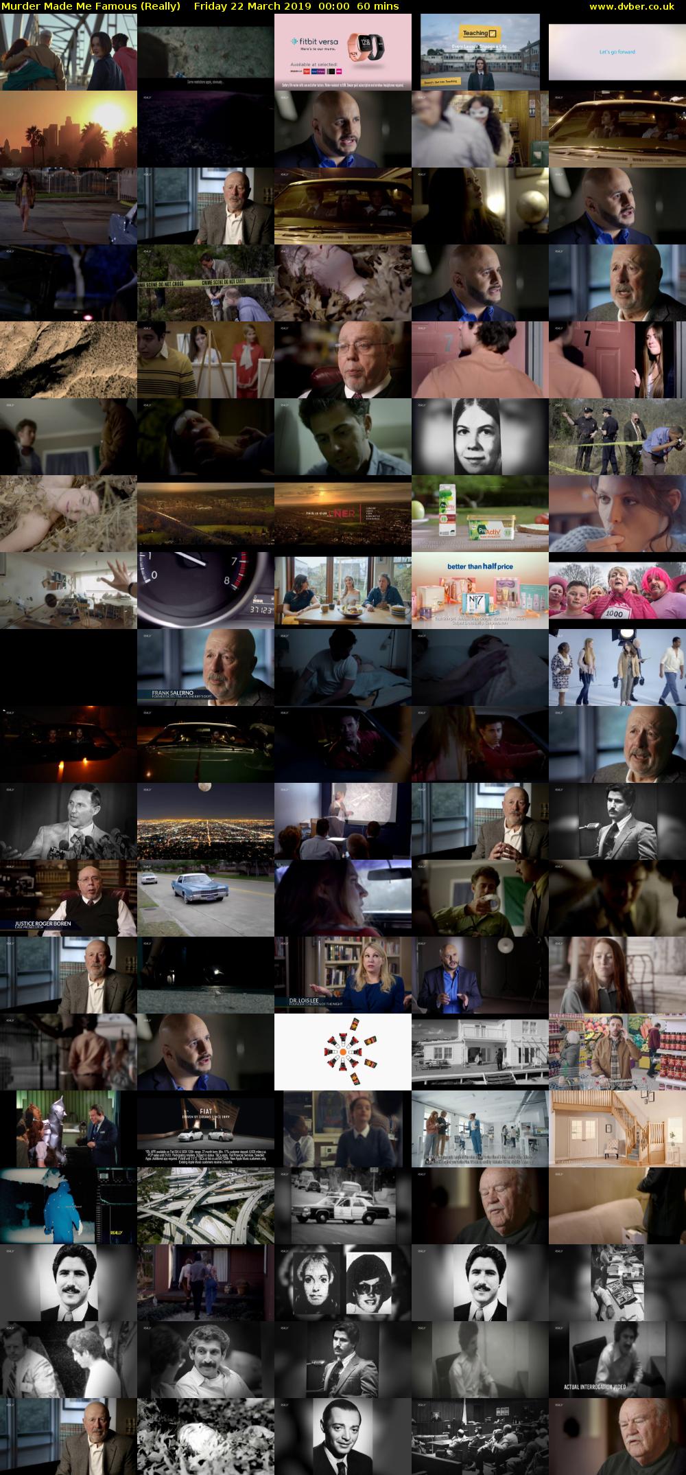 Murder Made Me Famous (Really) Friday 22 March 2019 00:00 - 01:00