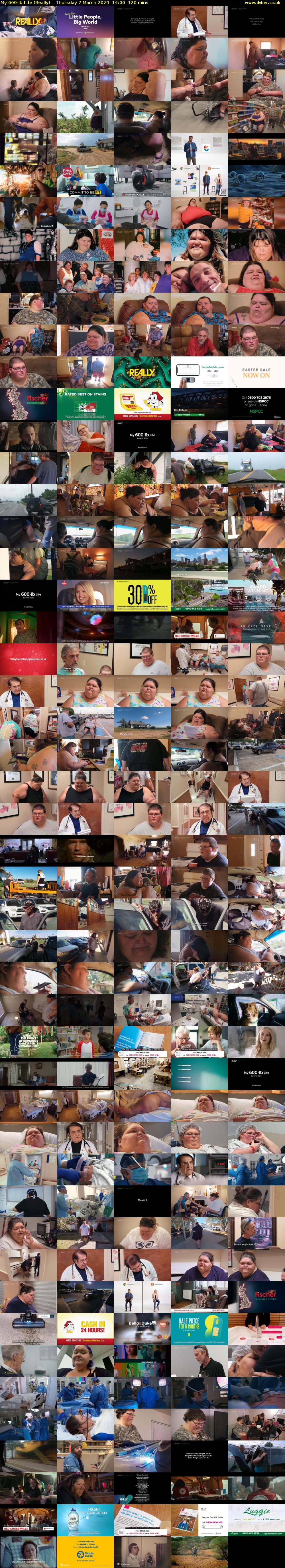 My 600-lb Life (Really) Thursday 7 March 2024 14:00 - 16:00
