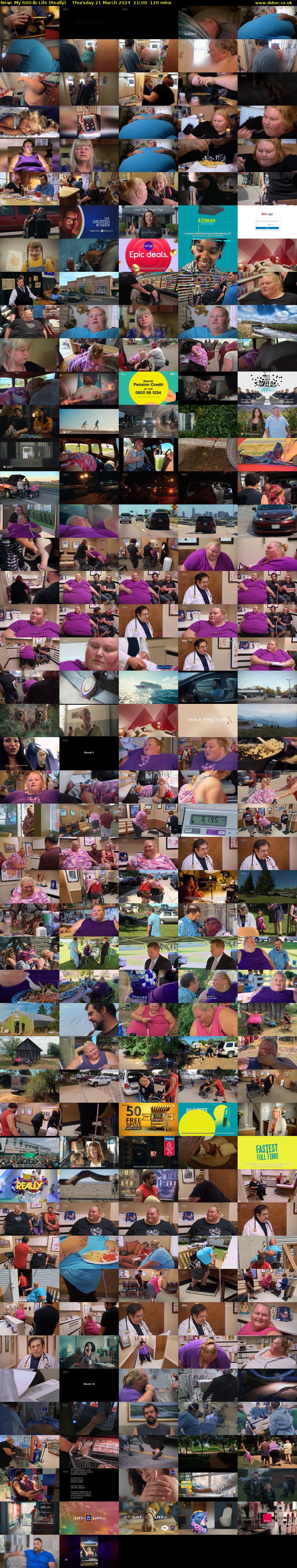 My 600-lb Life (Really) Thursday 21 March 2024 21:00 - 23:00