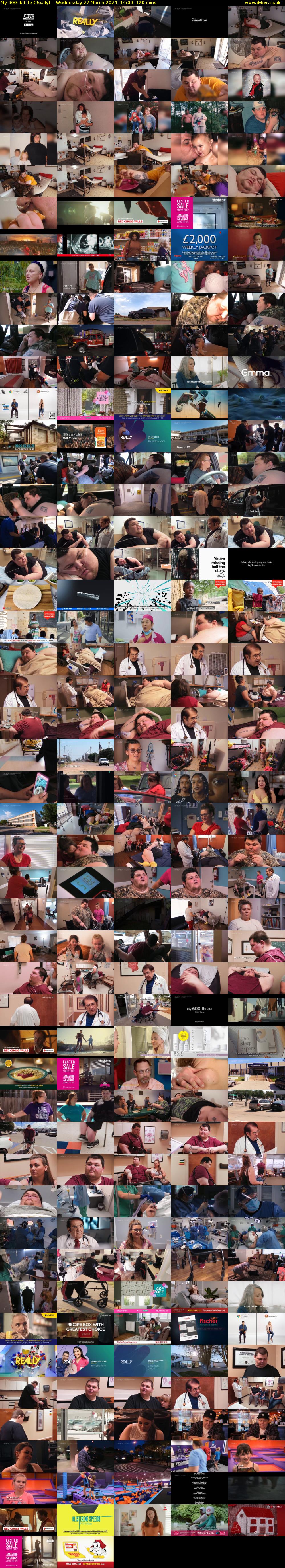 My 600-lb Life (Really) Wednesday 27 March 2024 14:00 - 16:00