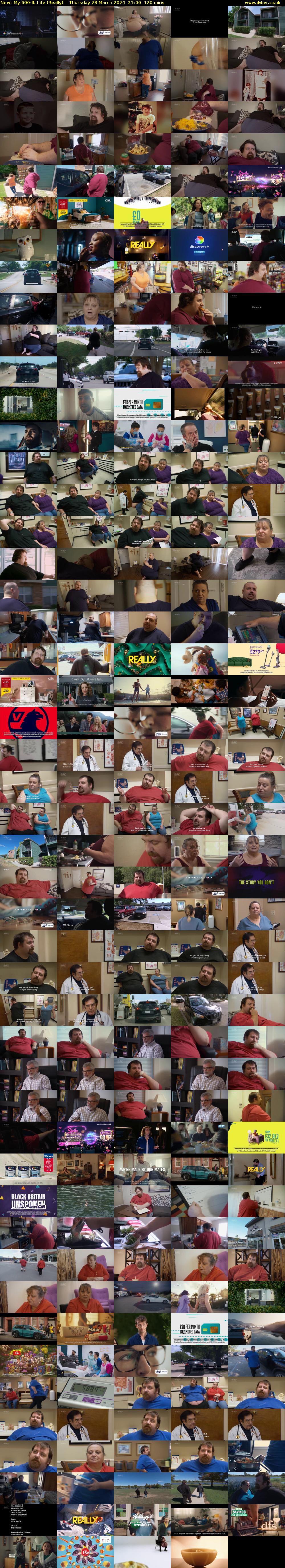 My 600-lb Life (Really) Thursday 28 March 2024 21:00 - 23:00