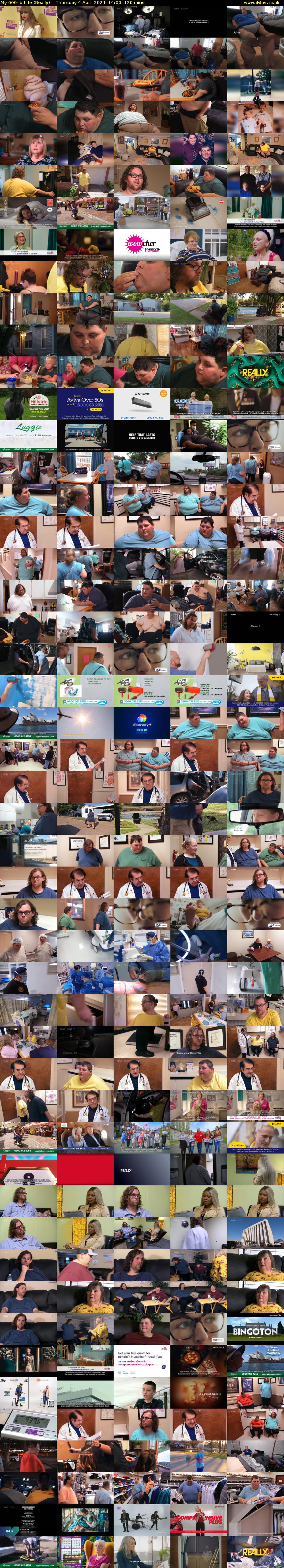 My 600-lb Life (Really) Thursday 4 April 2024 14:00 - 16:00