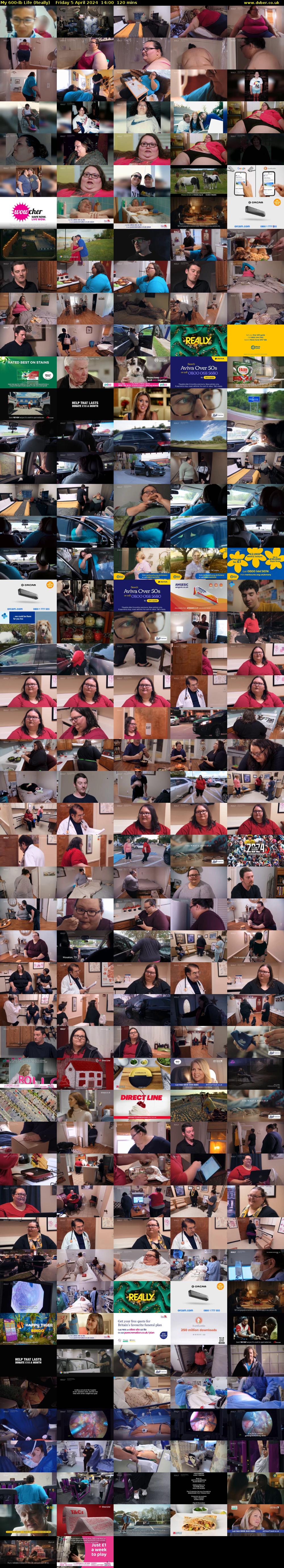 My 600-lb Life (Really) Friday 5 April 2024 14:00 - 16:00