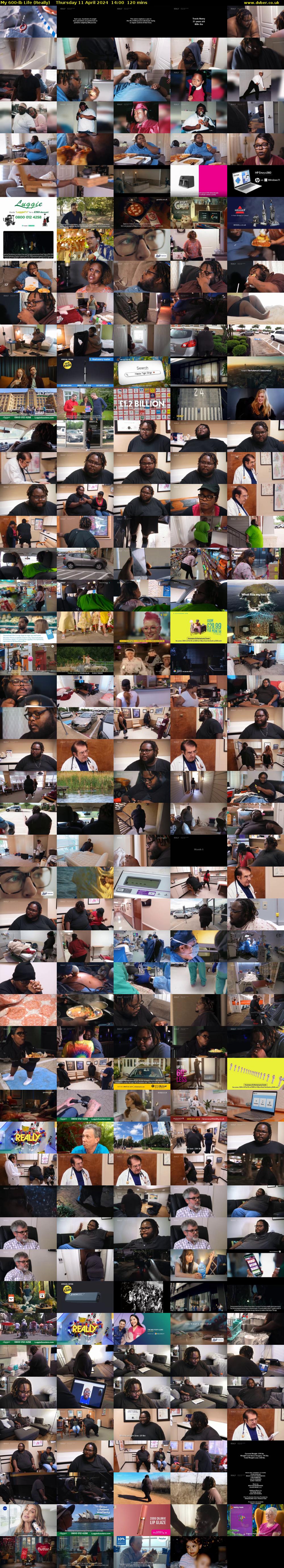 My 600-lb Life (Really) Thursday 11 April 2024 14:00 - 16:00