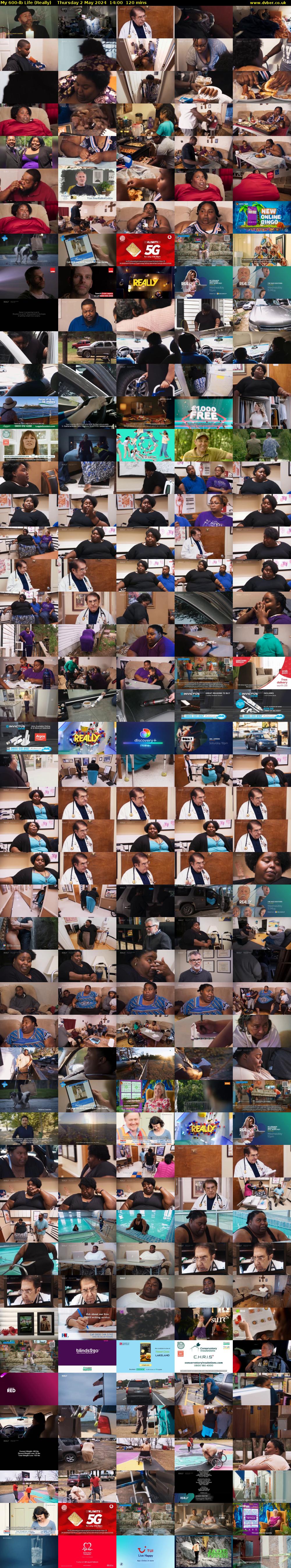 My 600-lb Life (Really) Thursday 2 May 2024 14:00 - 16:00