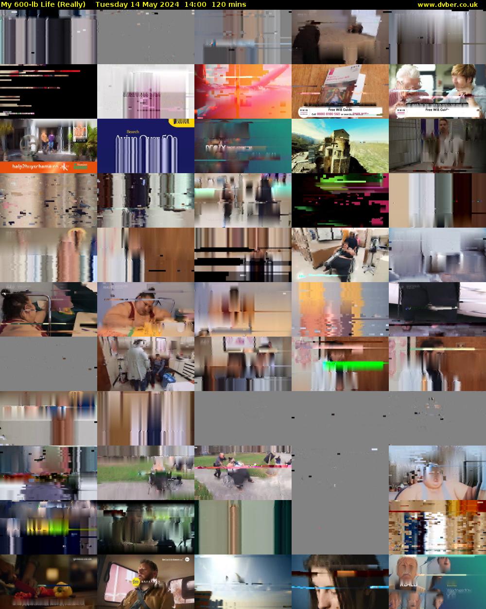My 600-lb Life (Really) Tuesday 14 May 2024 14:00 - 16:00