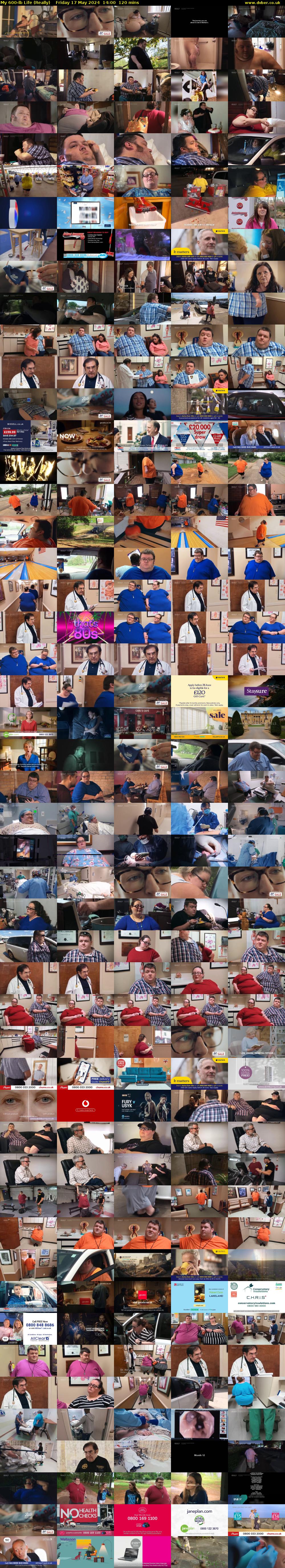 My 600-lb Life (Really) Friday 17 May 2024 14:00 - 16:00