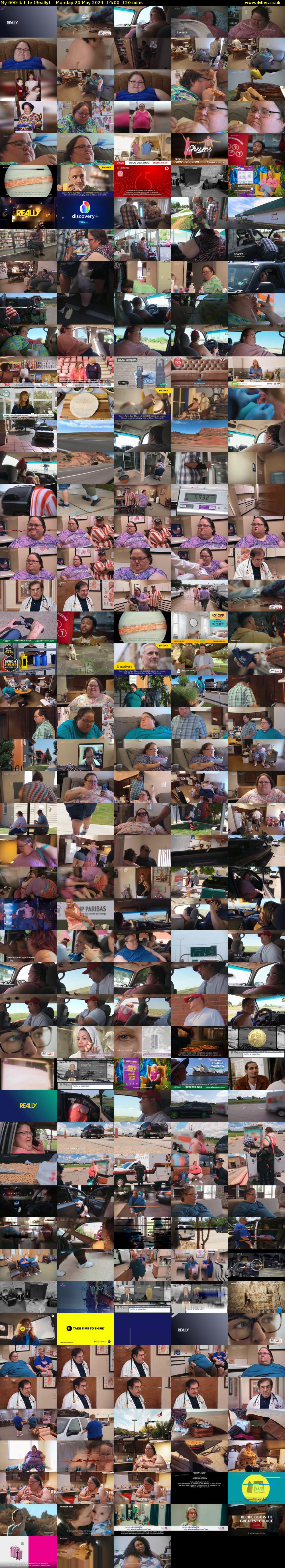 My 600-lb Life (Really) Monday 20 May 2024 14:00 - 16:00
