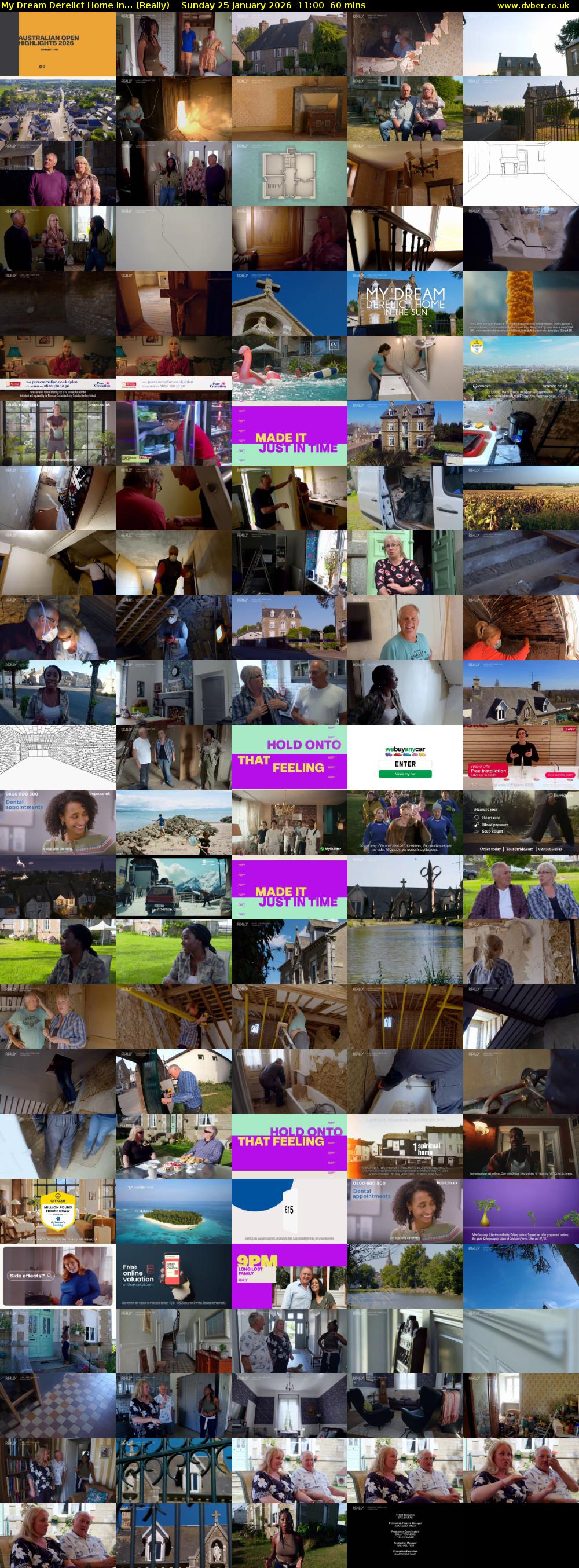 My Dream Derelict Home In... (Really) Sunday 25 January 2026 11:00 - 12:00