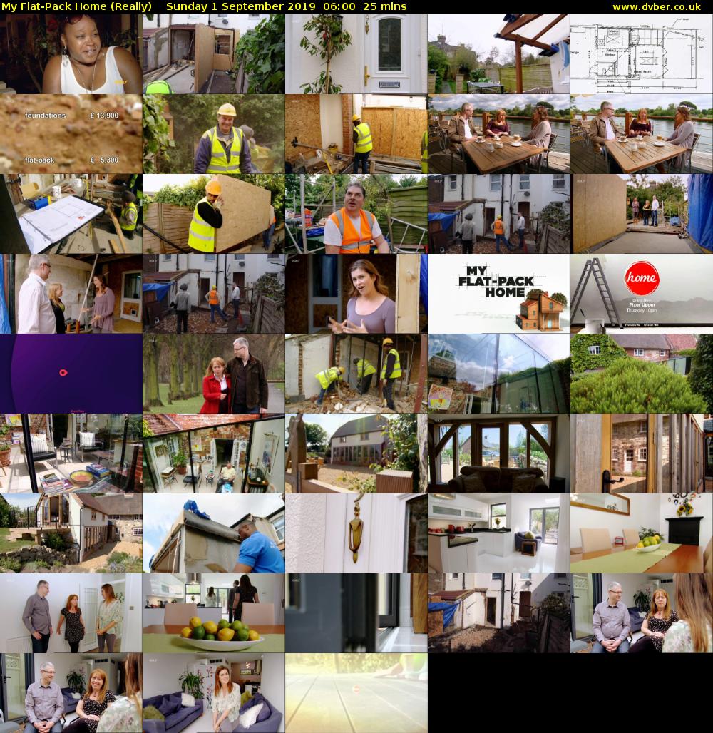 My Flat-Pack Home (Really) Sunday 1 September 2019 06:00 - 06:25