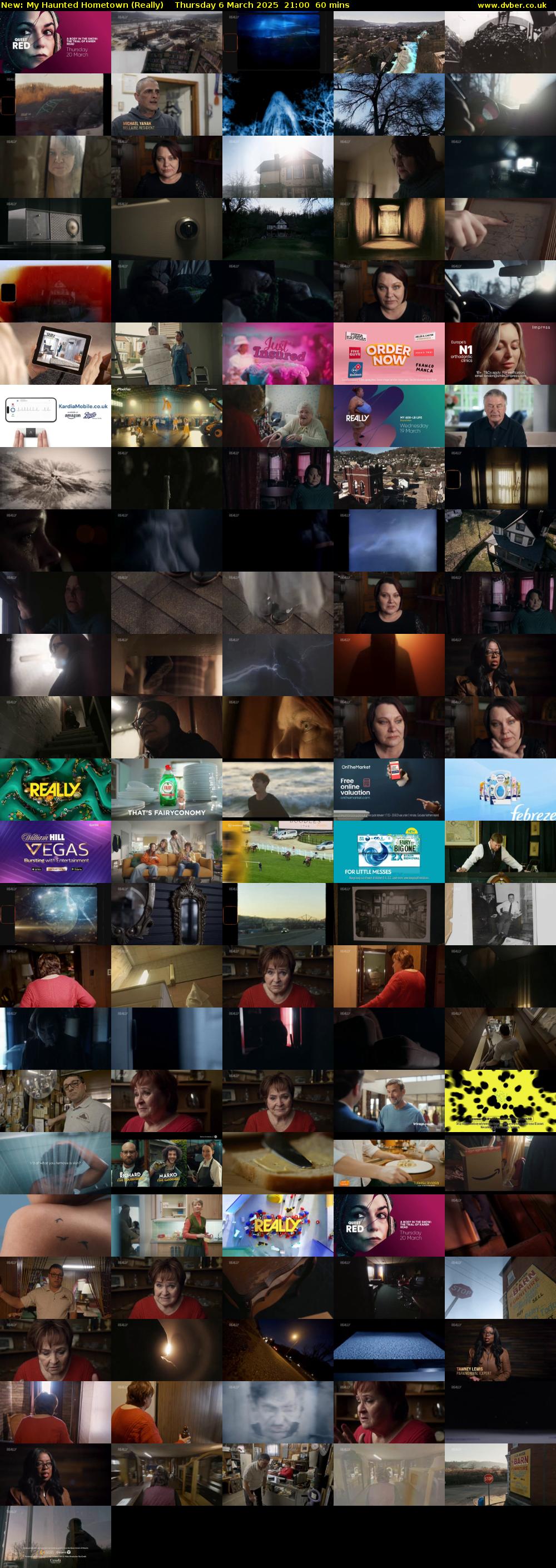 My Haunted Hometown (Really) Thursday 6 March 2025 21:00 - 22:00