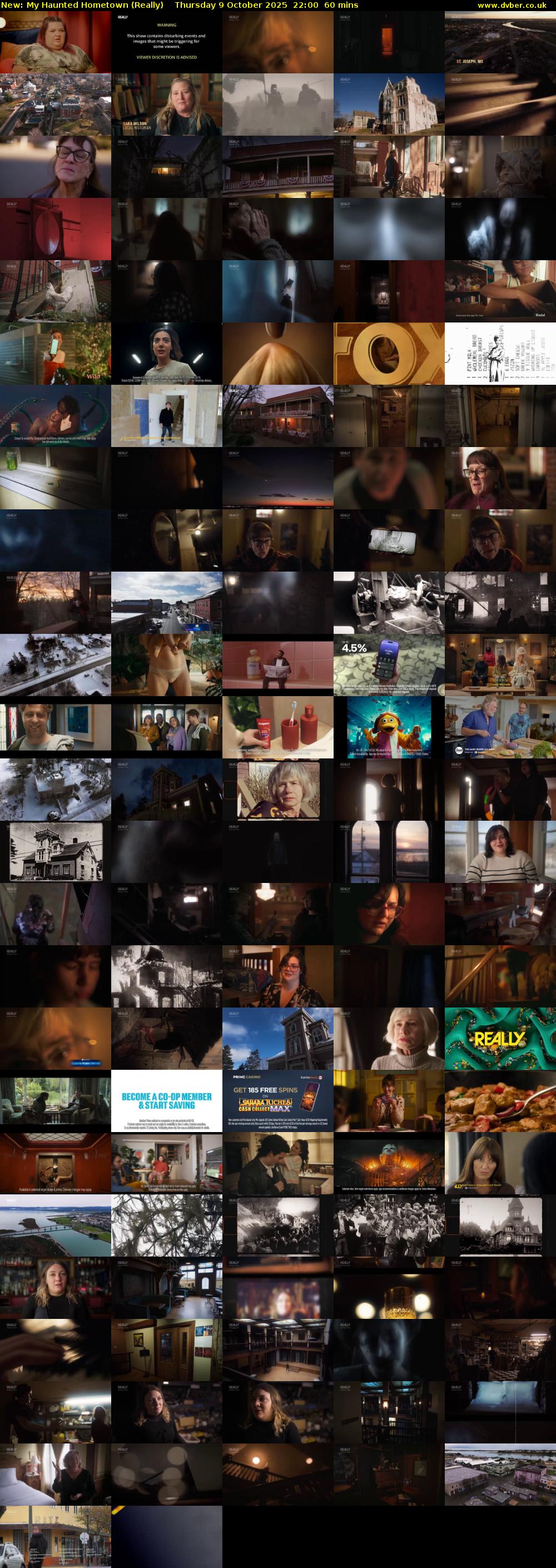 My Haunted Hometown (Really) Thursday 9 October 2025 22:00 - 23:00
