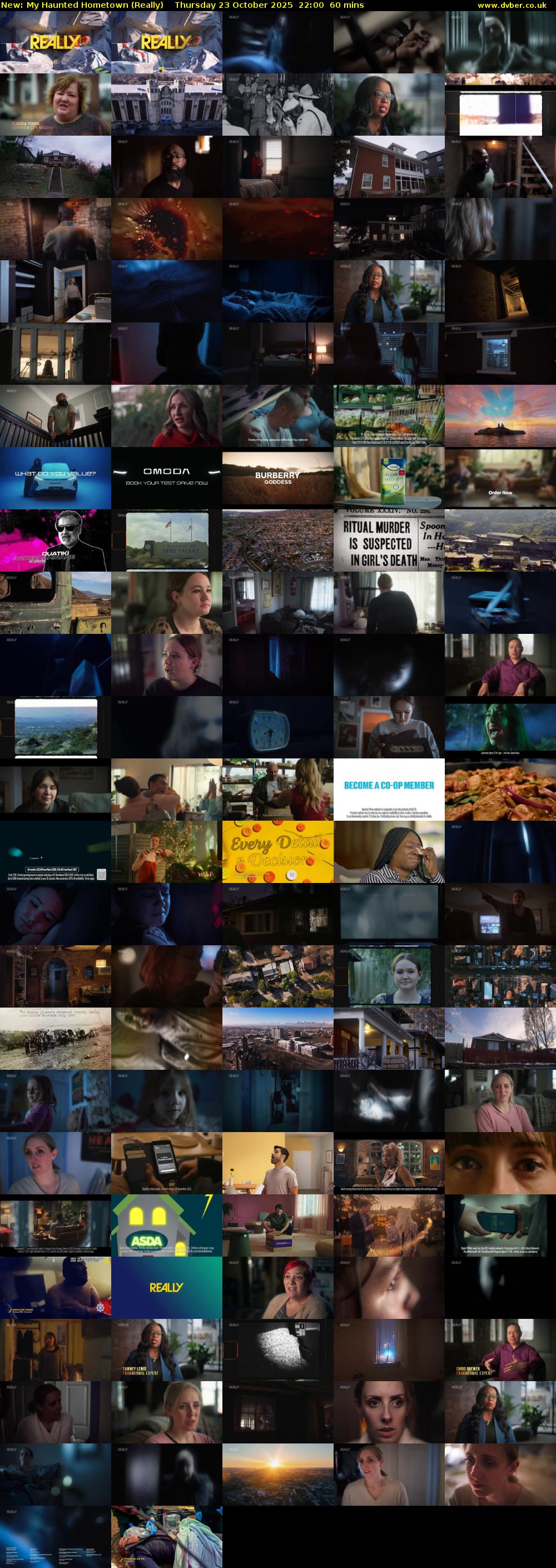 My Haunted Hometown (Really) Thursday 23 October 2025 22:00 - 23:00