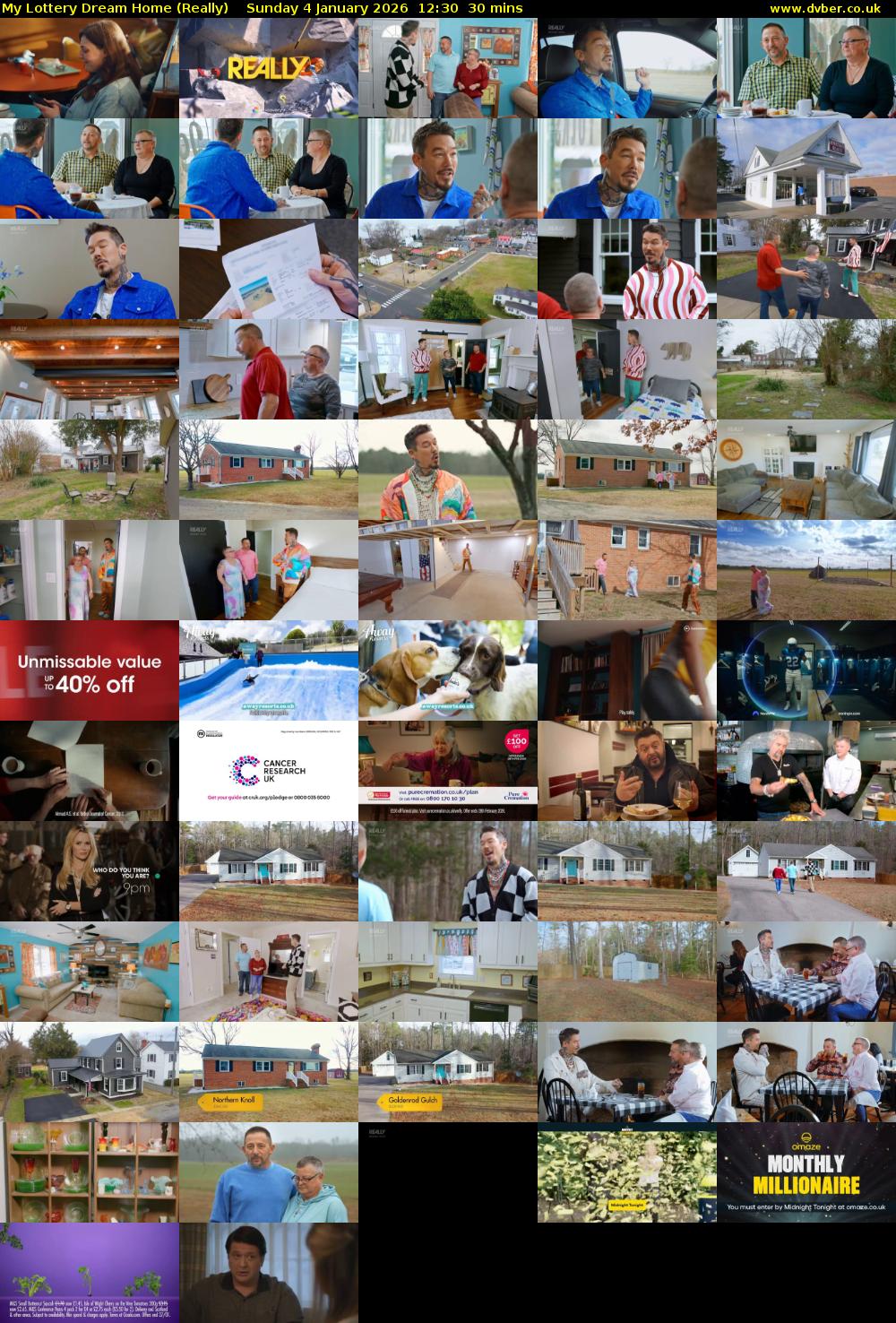 My Lottery Dream Home (Really) Sunday 4 January 2026 12:30 - 13:00